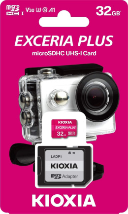 Karta pamięci MicroSDXC KIOXIA EXCERIA PLUS 32GB UHS-I Class 10